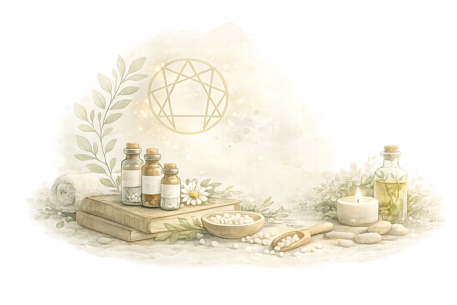 Abstrakte Illustration — Naturheilpraxis Detlef Rathmer
